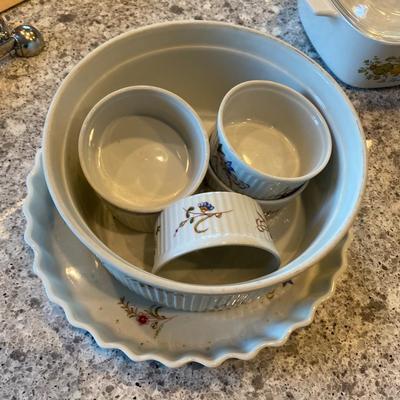 Cordon Blue Millefleur Ceramic Ware 