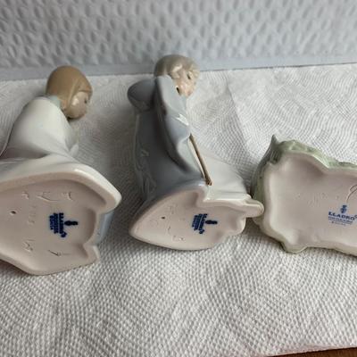Lladro Nativity Scene Figurines Mary Joseph Baby Jesus
