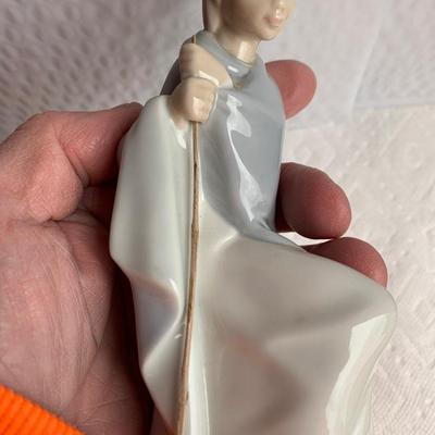 Lladro Nativity Scene Figurines Mary Joseph Baby Jesus