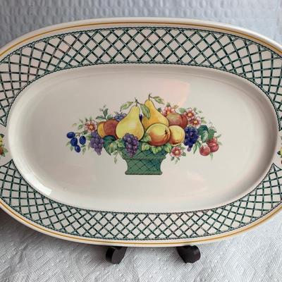 Large Platter Villoroy & Boch 1748 Basket Pattern