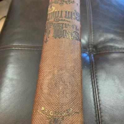 1800s Lord Byron Works In One Large Volume