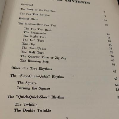 Vintage 1956 Fox Trot Made Easy Hardback