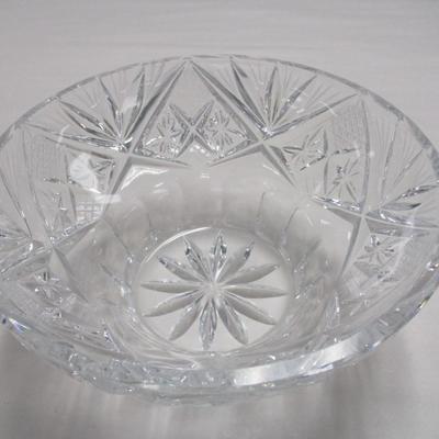 Vintage Pressed Glass Candy Dish With Lid