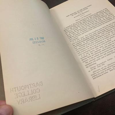 c.1916 History of Discovery of Solar Spots by Walter Mitchell POPULAR ASTRONOMY