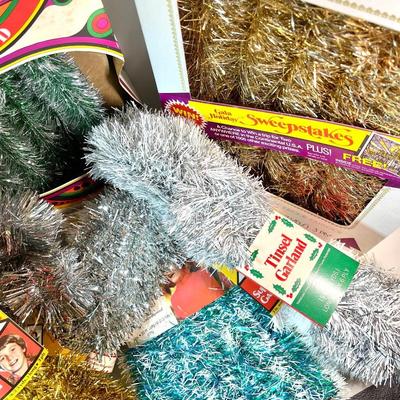 Vintage Christmas Tinsel