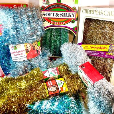 Vintage Christmas Tinsel