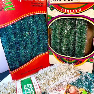 Vintage Christmas Tinsel