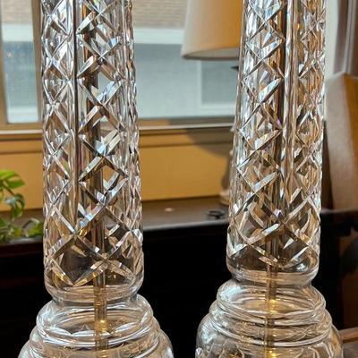 Two Waterford Lamps