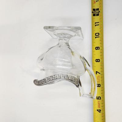 US GLASS SHERATON GREEK THEMED CREAMER