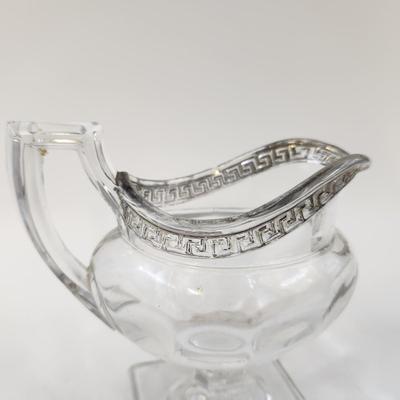 US GLASS SHERATON GREEK THEMED CREAMER