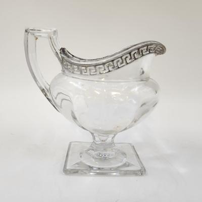 US GLASS SHERATON GREEK THEMED CREAMER