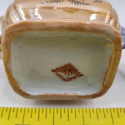 VINTAGE IRIDESCENT MADE IN JAPAN TEA SET
