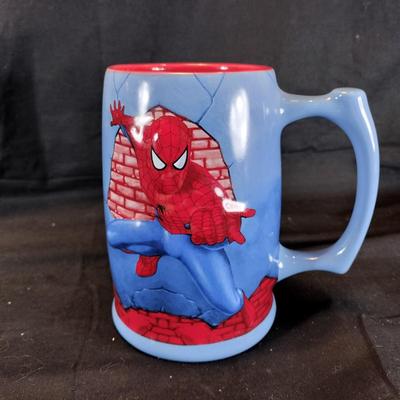Large Spiderman Themed Mug