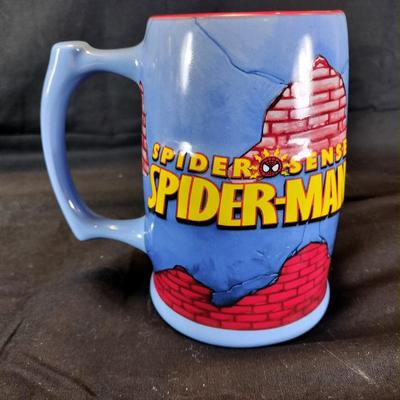 Large Spiderman Themed Mug