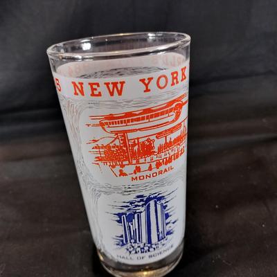New York World's Fair 1964-1965 Collector Glass