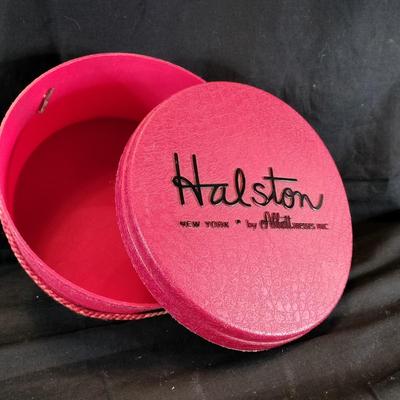 Vintage Halston Hat Box