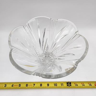 BEAUTIFUL MARQUIS BY WATERFORD DETAILED CRYSTAL BOWL MADE IN GERMANY