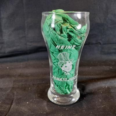 Vintage Heinz Tomato Juice Glass
