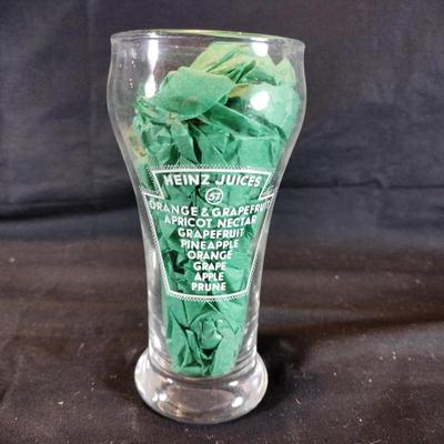 Vintage Heinz Tomato Juice Glass