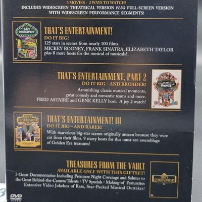 THAT'S ENTERTAINMENT! DVD Lot