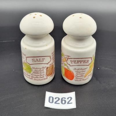 Salt and Pepper Shaker Set
