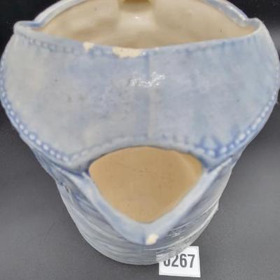 Ceramic Denim Picher