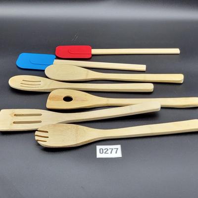 Wooden Utensil Lot