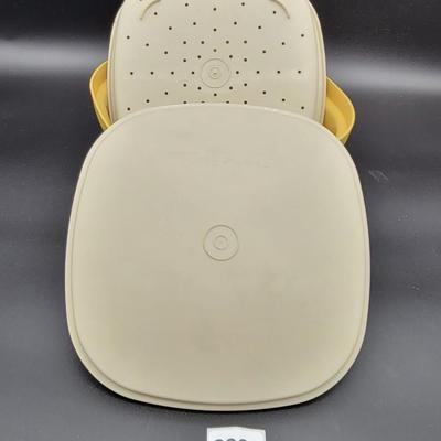 Vintage Tupperware Strainer Container