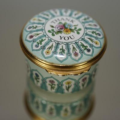 HALCYON ENAMEL BOX  