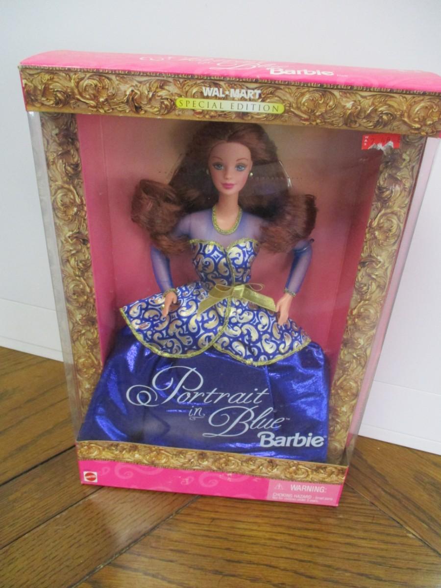 Portrait In Blue Barbie | EstateSales.org