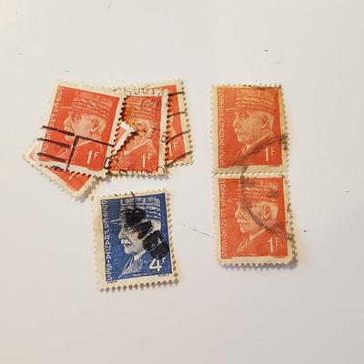 Vintage France Stamps