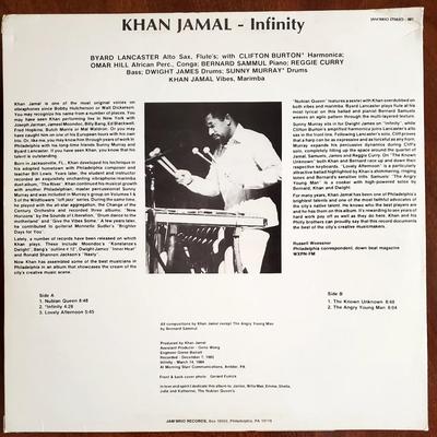 Khan Jamil / Infinity  33LP Vinyl