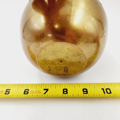SOLID BRASS STAR CANDLE HOLDER