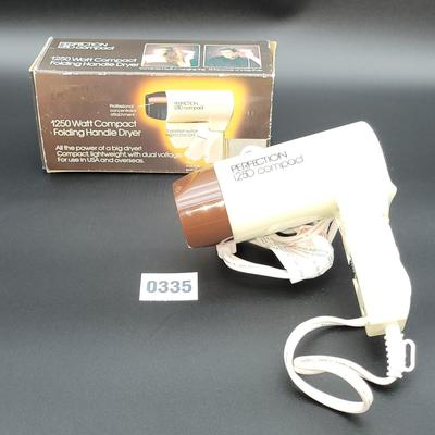 Perfection Compact Foldable Hair Dryer