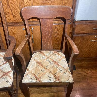 A Pair of Wooden chairs