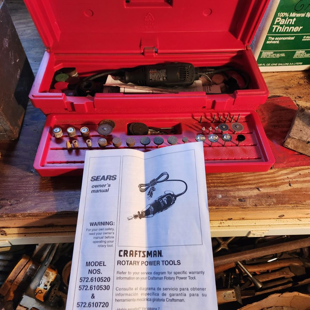 Craftsman Rotary Power Tools set