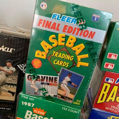 Huge Lot - New In Plastic - Baseball Card Sets - Lot 455
