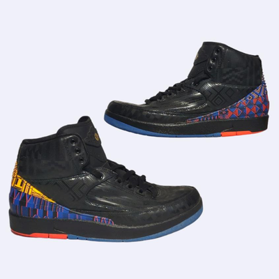 Nike Air Jordan 2 Retro Black History Month Basketball Shoes