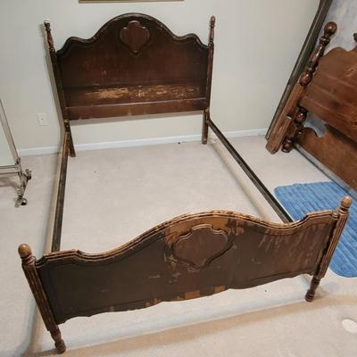 Antique Full Size Bed Frame