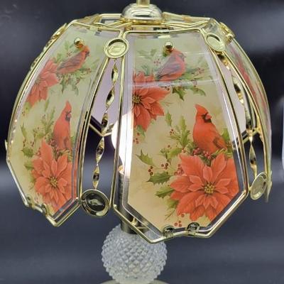 Beautiful Cardinal Touch Lamp