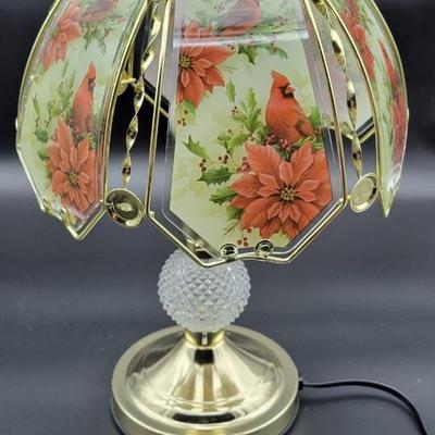 Beautiful Cardinal Touch Lamp