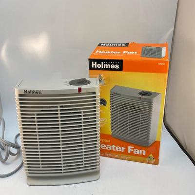 Holmes Compact Heater Fan with Box 2 Settings Auto Off