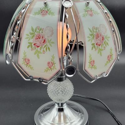 Rose / Floral Touch Lamp