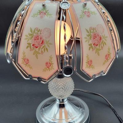 Rose / Floral Touch Lamp