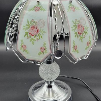 Rose / Floral Touch Lamp
