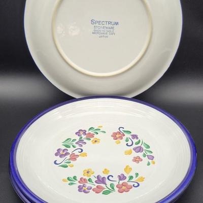 Spectrum Stoneware Plates
