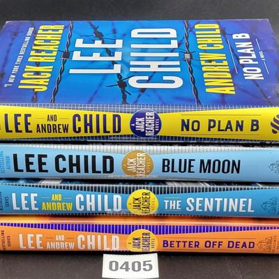 Lee Child Hardback Book Bundle