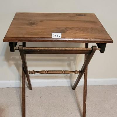 Walnut TV Tray