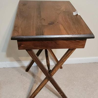 Walnut TV Tray