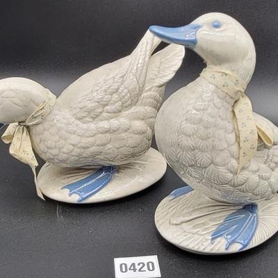 Pair of Ceramic Ducks